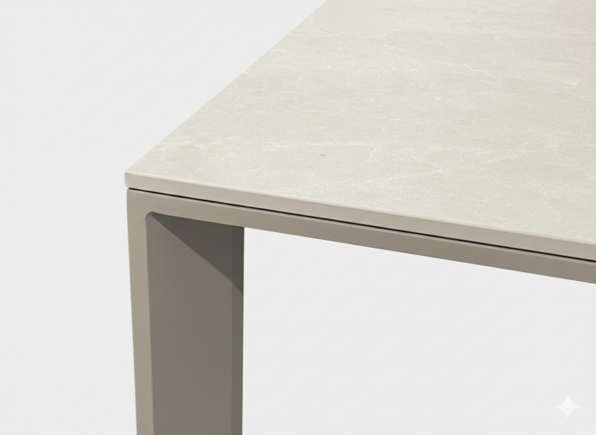 Table à Diner Richport Greige F91 / Rock Beam S90 39"x79"