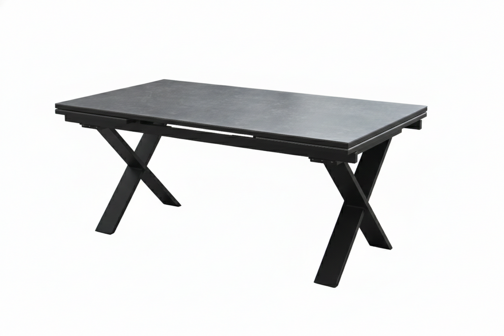 Table d'extérieur Alila Noir F72 / RockBeam S89 40x70x90x110