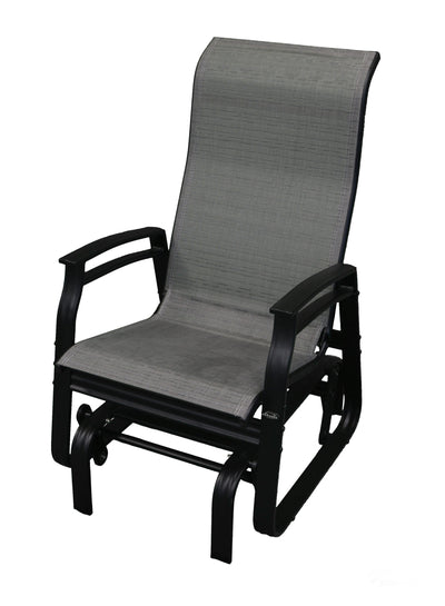 Chaise Oscillante Kaza Tissu 340 / Noir