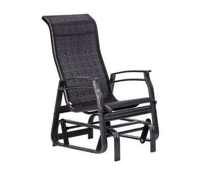 Chaise Oscillante Kaza Tissu 342 / Argent Antique