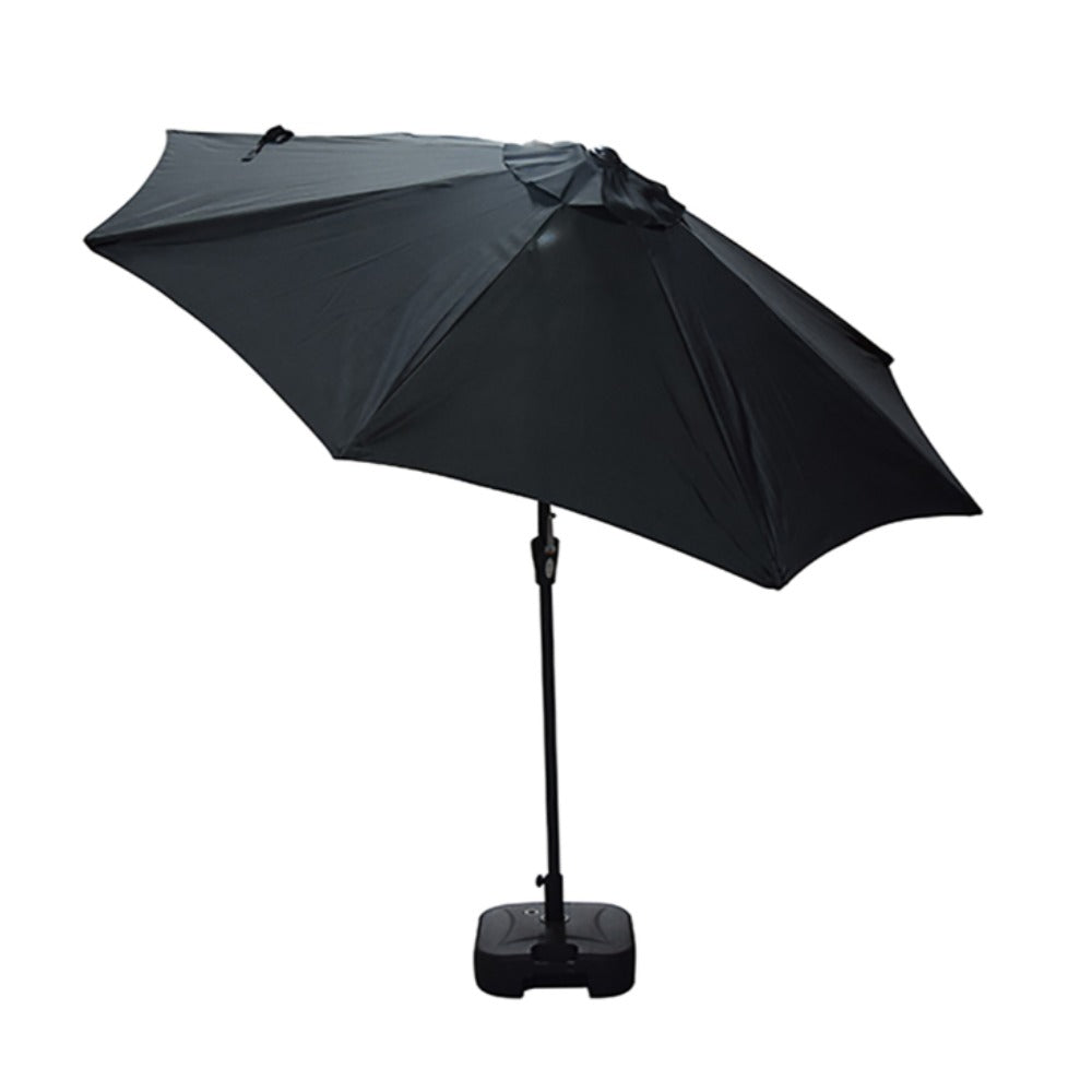 Parasol 8' Noir F51 / Tissu 218