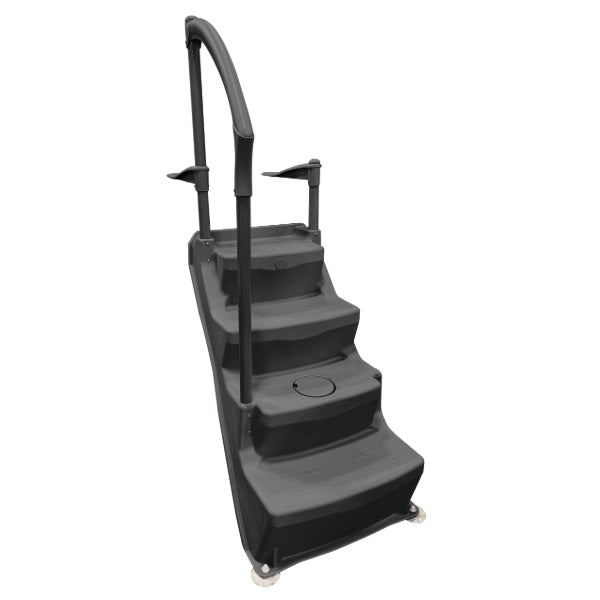 Escalier Hors-Terre i-Step InnovaPlas Midnight Grey