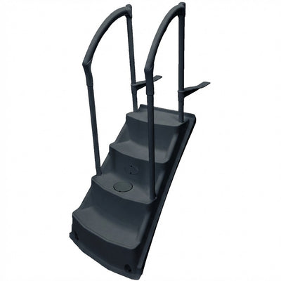 Escalier Hors-Terre La Voie Royale II Lumi-O Midnight Grey