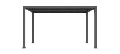 Pergola Villa 10' x 20' w/LED & Louvres Noir F72