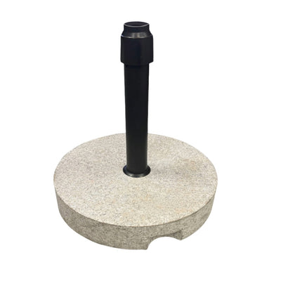 Base de Parasol Solis 18" Anodisé F85 / Marbre Gris