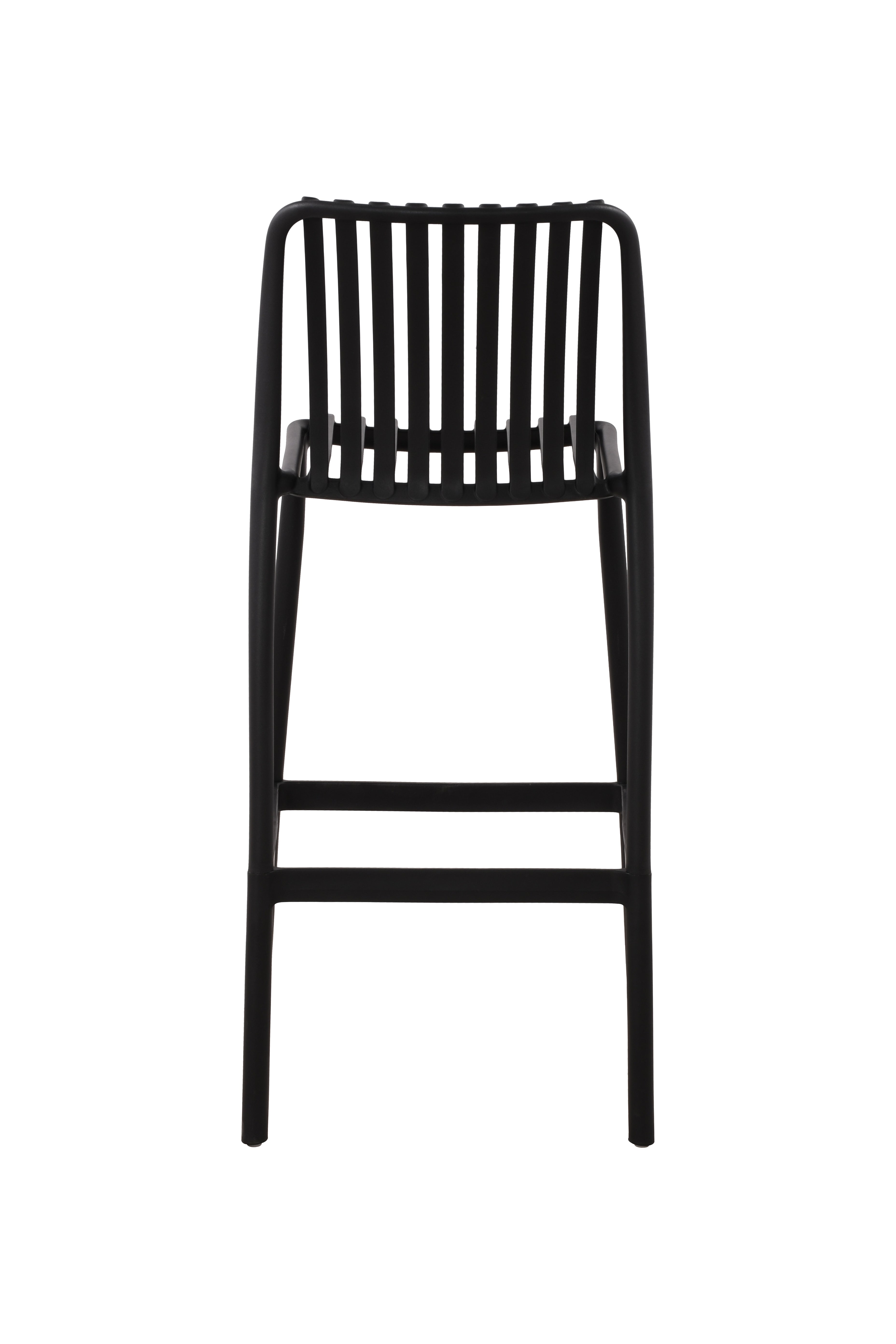 Chaise Bar Platique Noir F94