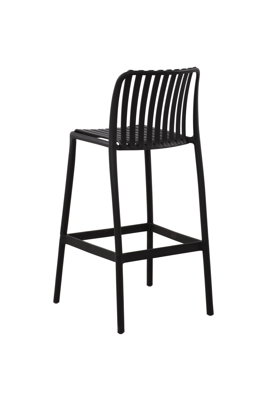 Chaise Bar Platique Noir F94