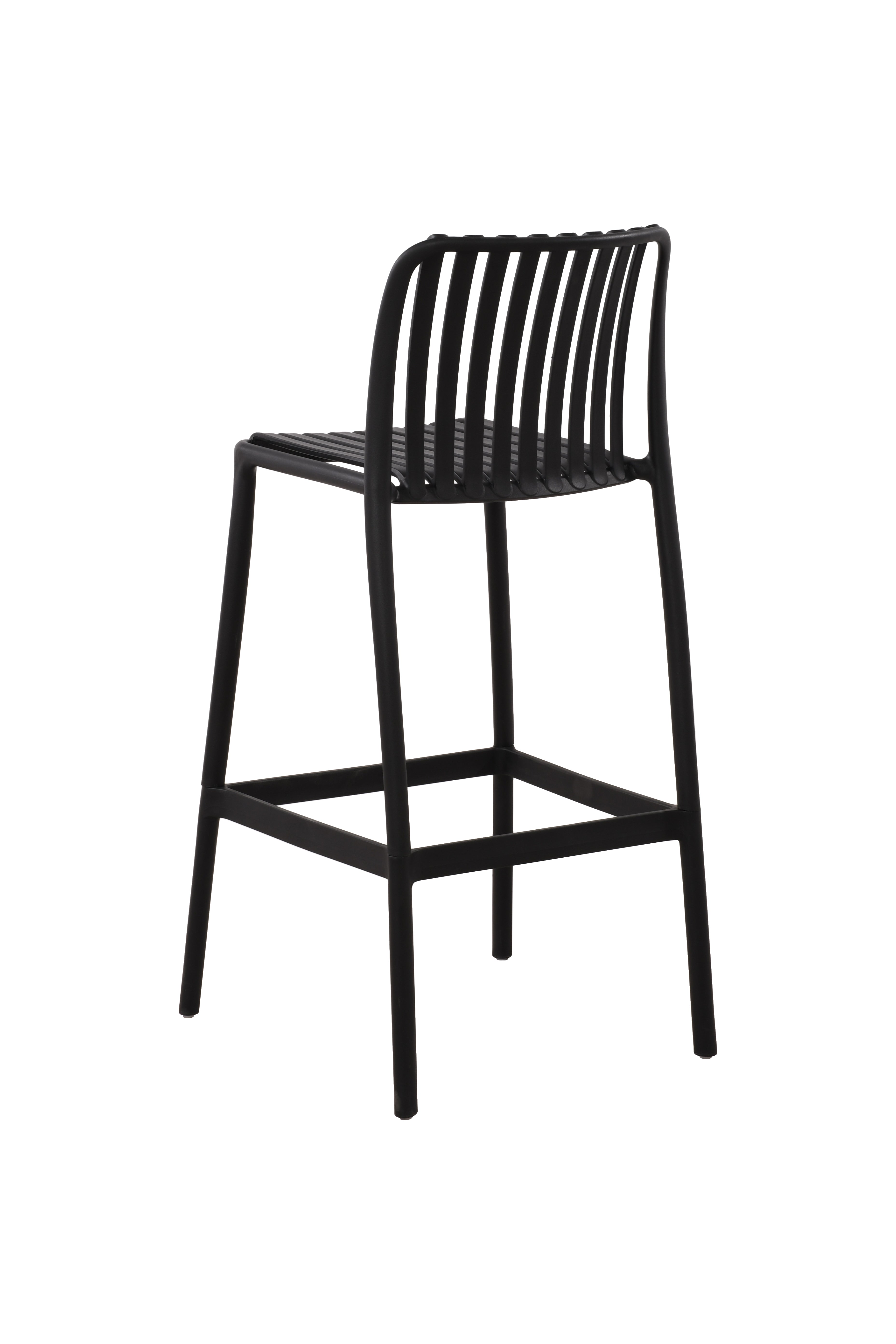 Chaise Bar Platique Noir F94