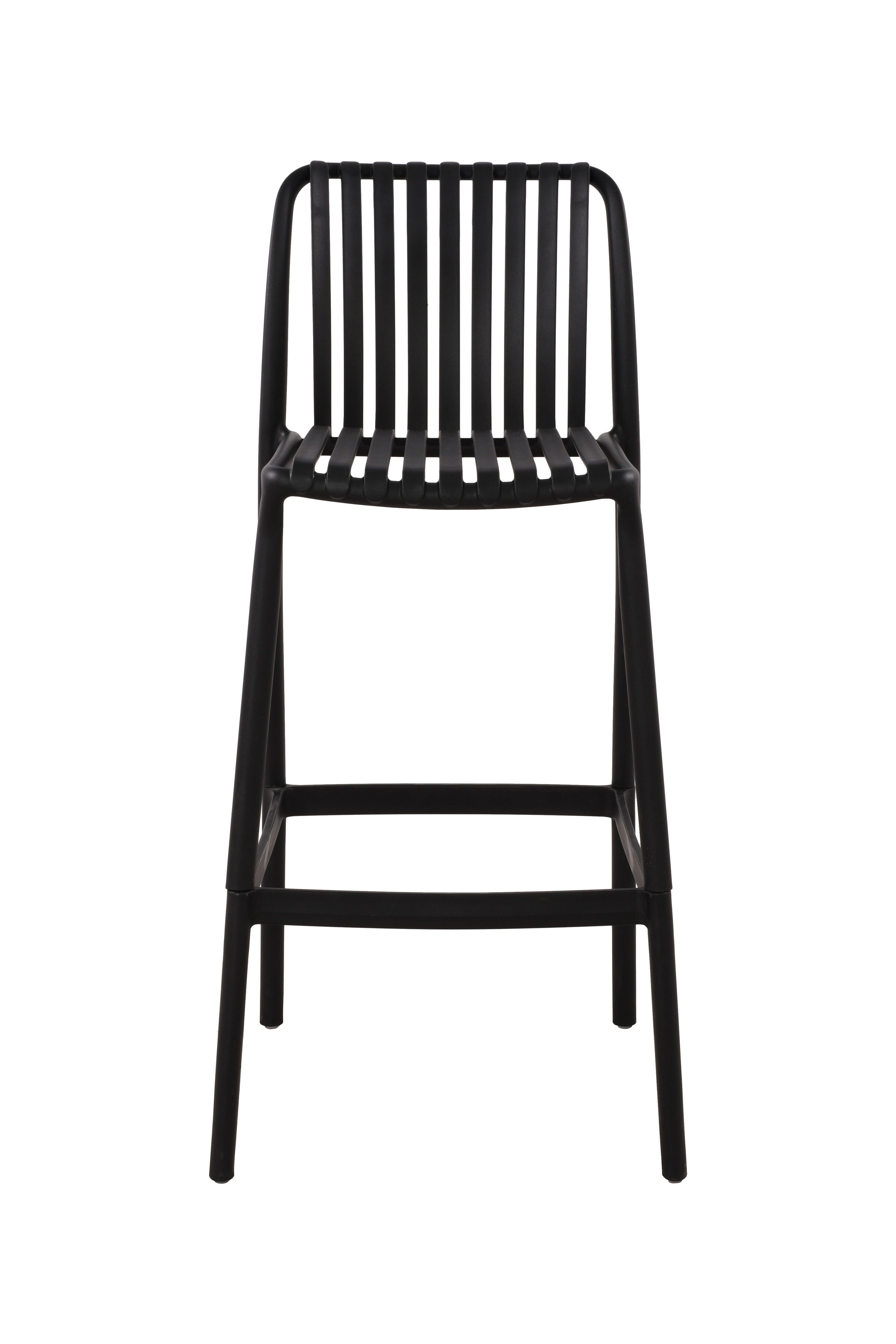 Chaise Bar Platique Noir F94