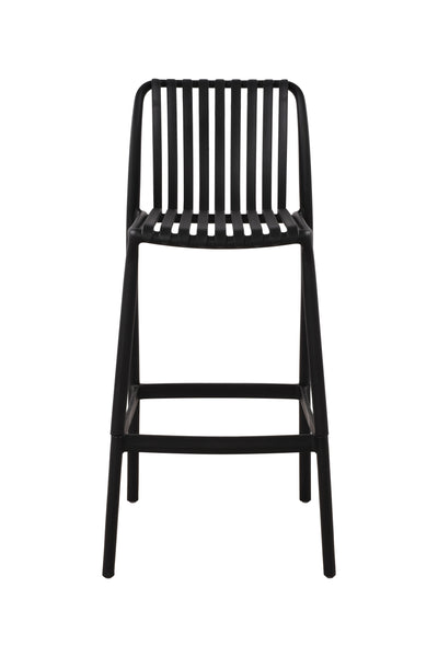Chaise Bar Platique Noir F94
