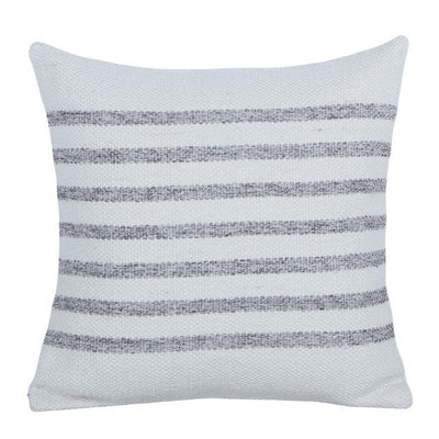Coussin Élément 18" x 18" Gris & Naturel