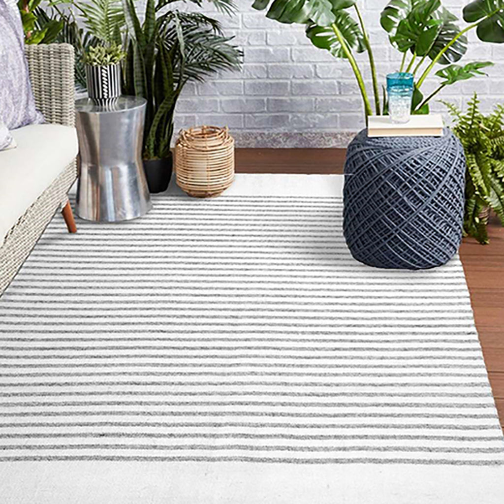 Tapis Élément 9' x 12' Gris & Naturel