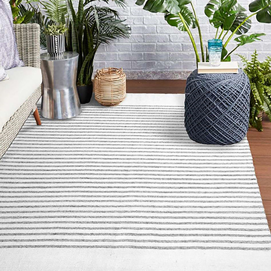 Tapis Élément 9' x 12' Gris & Naturel