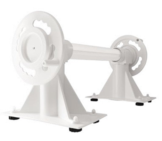 Rouleau Solaire Creusée Plastique Blanc Kit Complet