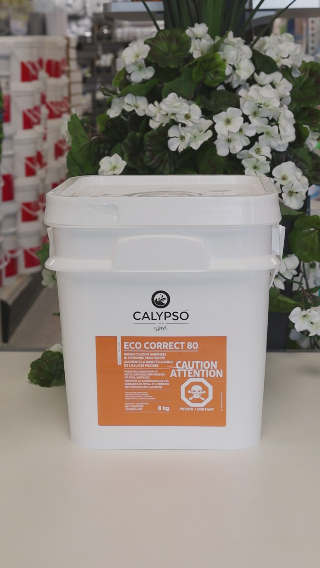 Correct 80 Augmentation Dureté Calcique Calypso 8kg