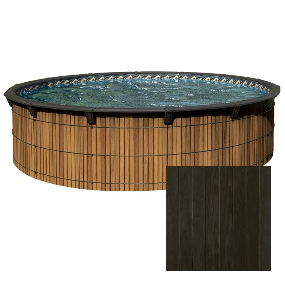 Piscine Hors-terre 20' x 52" Savanna FB Fumée de bois